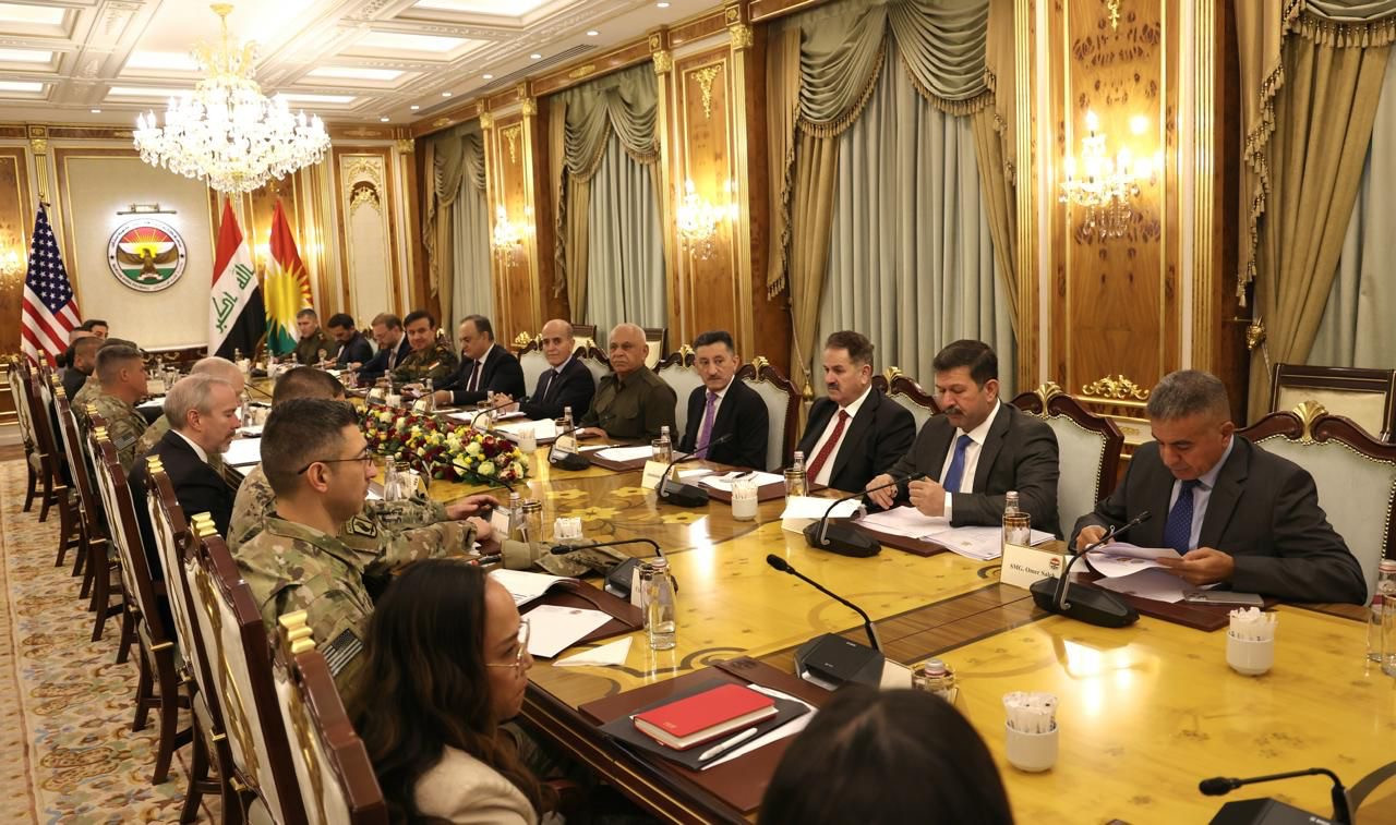 سەرۆکایەتیی هەرێمی کوردستان لەگەڵ شاندێکی ئەمریکا کۆبووەوە