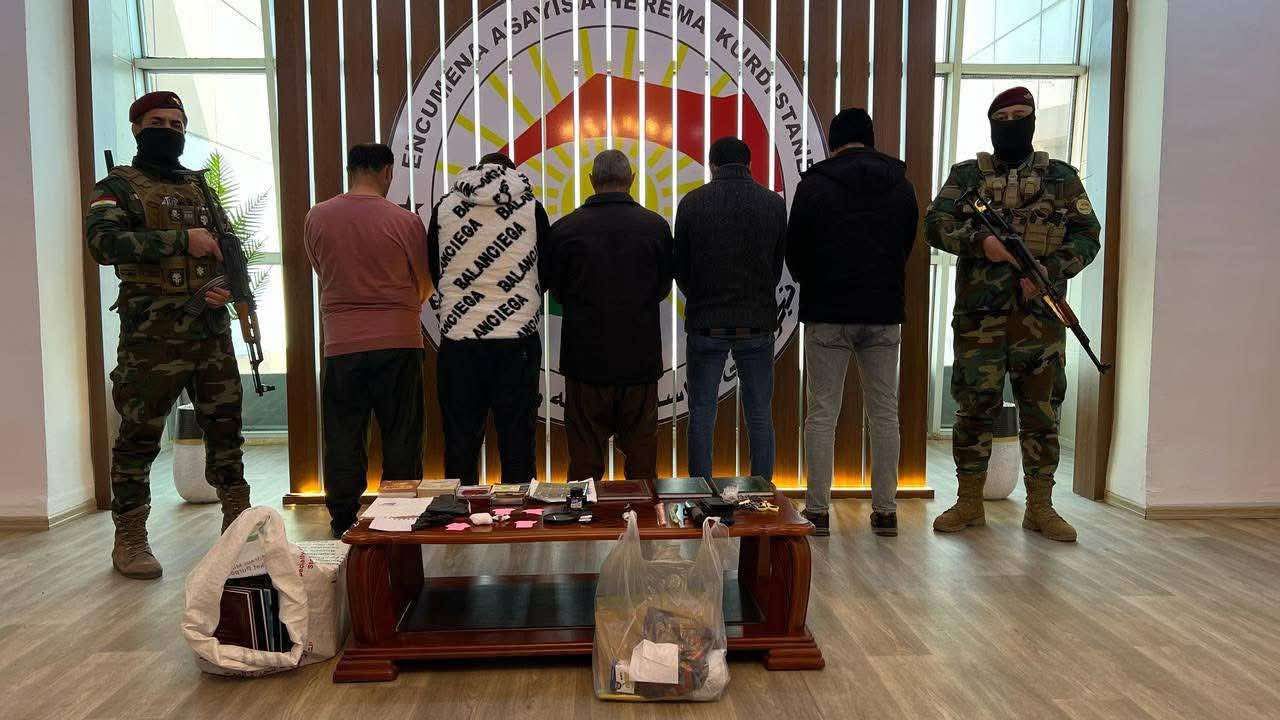 پێنج تۆمەتبار دەستگیر کران کە هەڕەشەیان لە ئافرەتان دەکرد