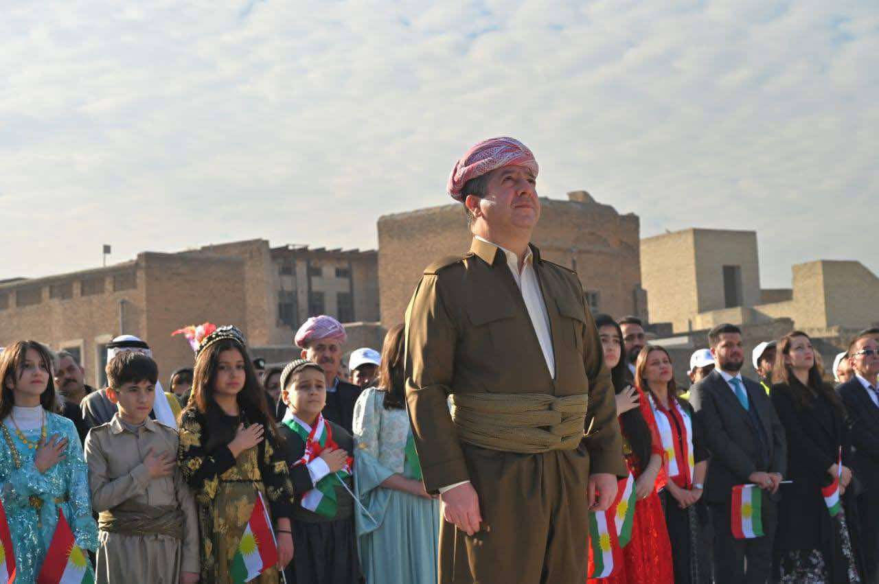 مەسرور بارزانی ڕۆژی جلی نەتەوەیی پیرۆز دەکات