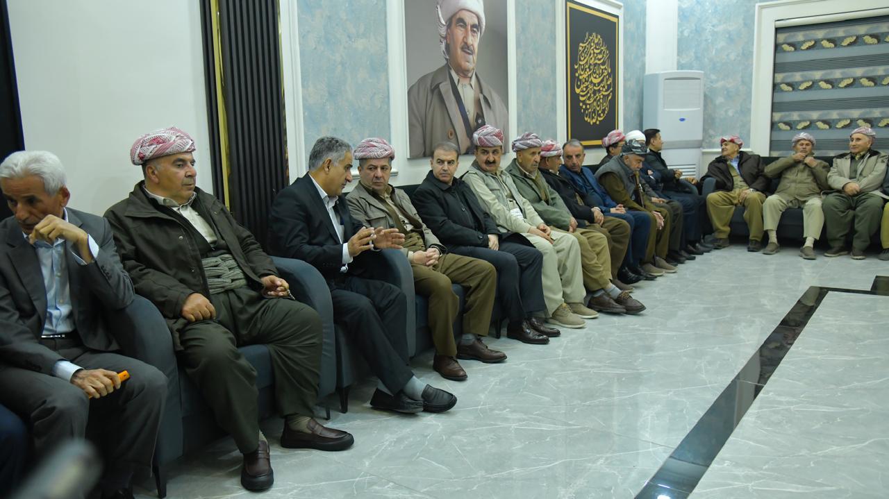 مەسرور بارزانی بەشداریی لە پرسەی پێشمەرگەیکی دێرین دەکات