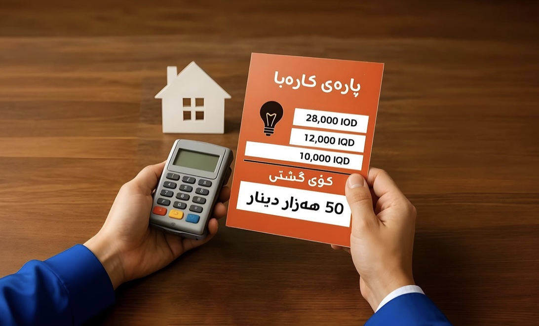 دەتەوێت بزانی پارەی مانگانەی کارەباکەت چەندە؟