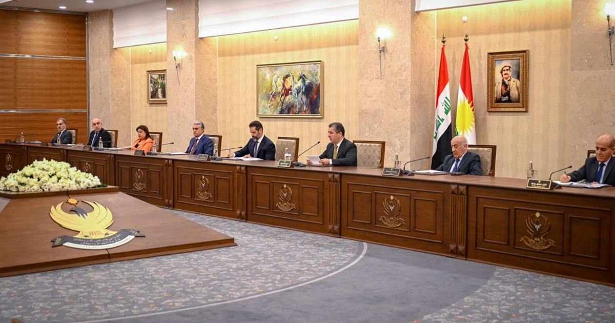 ئەنجومەنی وەزیران چەند پرسێکی گرینگ تاوتوێ دەکات