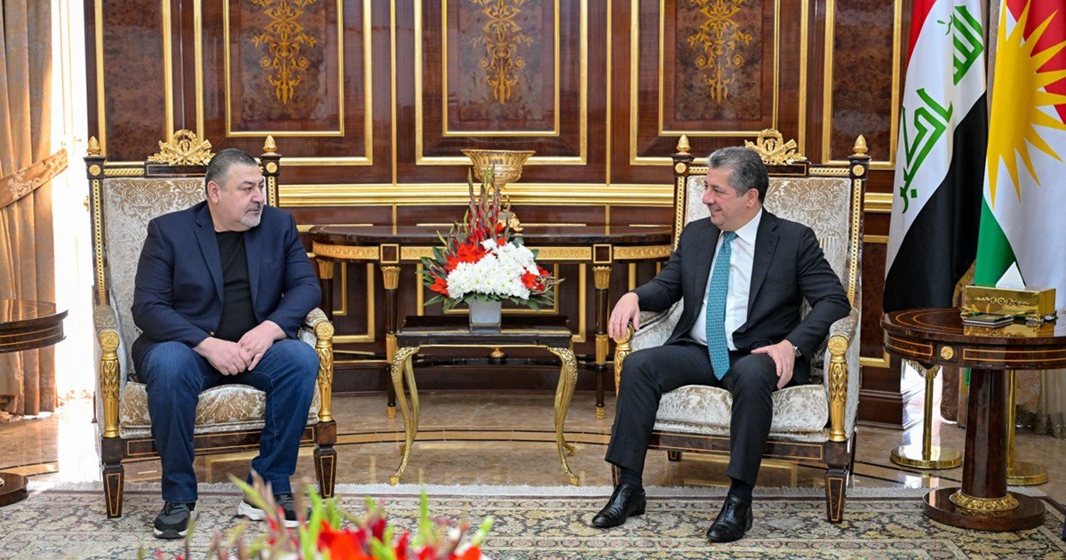 مەسرور بارزانی پێشوازی لە ئەمینداریی گشتیی کۆنگرەی نیشیمانیی عێراقی دەکات