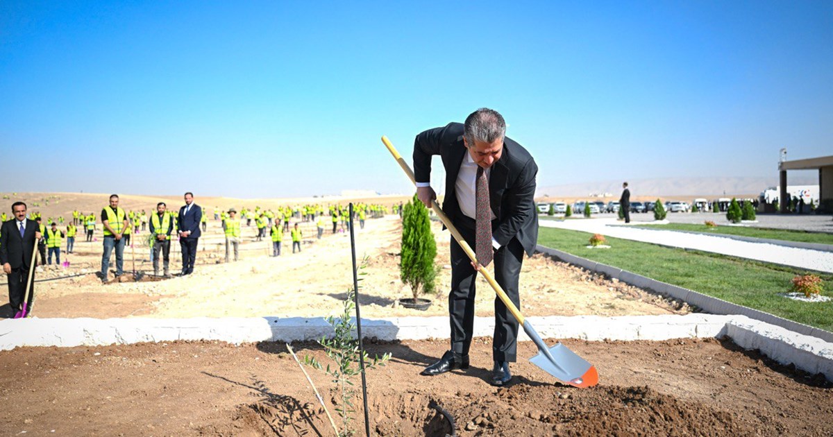 مەسرور بارزانی: كاروانی ئاوەدانی لە كوردستان دەستی پێكردووە و بەردەوام دەبێت