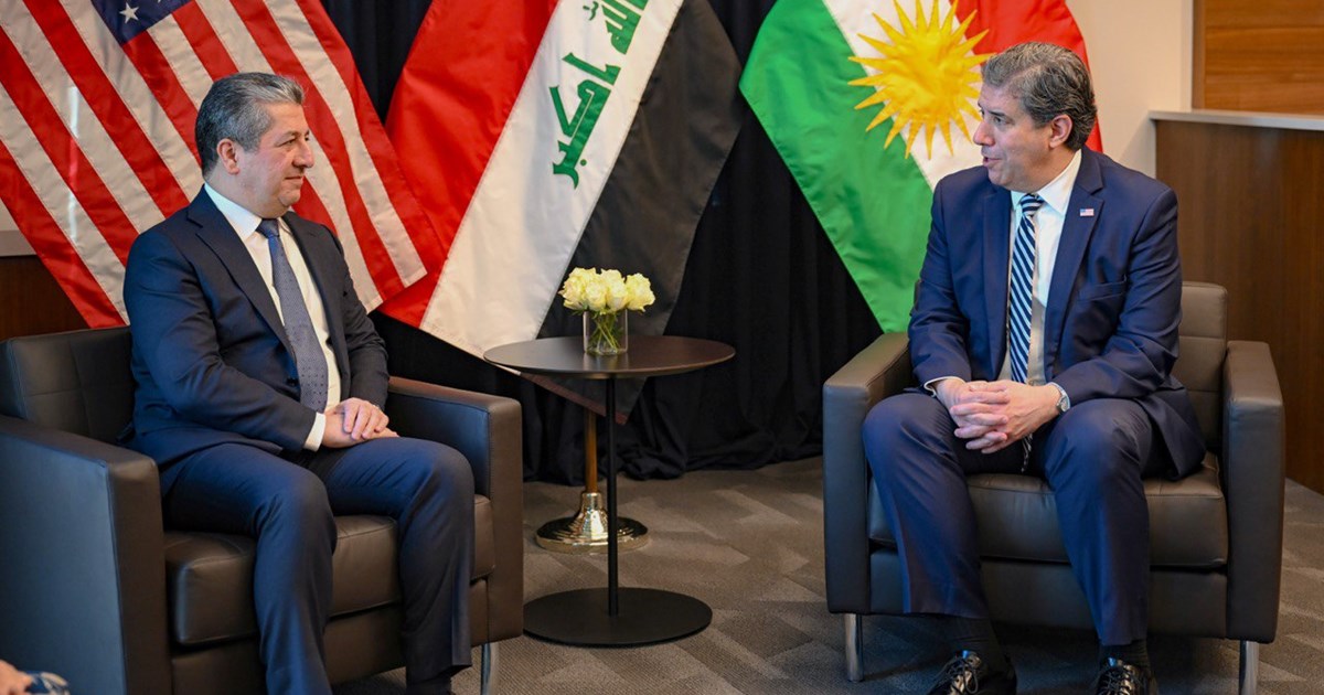 مەسرور بارزانی لەگەڵ جێگری وەزیری دەرەوەی ئەمەریکا کۆبووەوە
