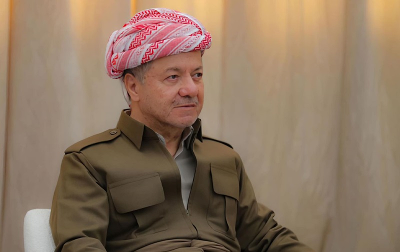 پەیامێک لە سەرۆک بارزانیەوە