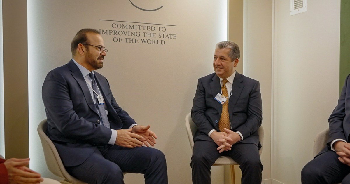 مەسرور بارزانی لەگەڵ وەزیری کاروباری ئەنجومەنی وەزیران و وەزیری ئابووريی ئیمارات کۆدەبێتەوە