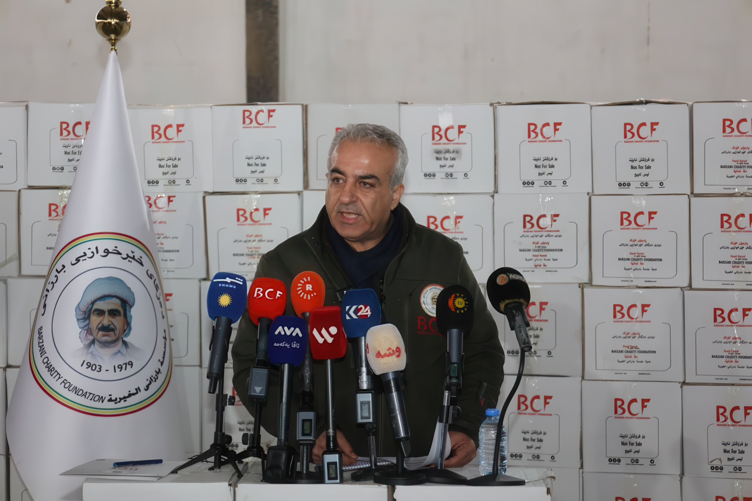 دەزگای خێرخوازیی بارزانی: 254 بارهەڵگر هاوکاریی گەیشتوونەتە ڕۆژئاوا