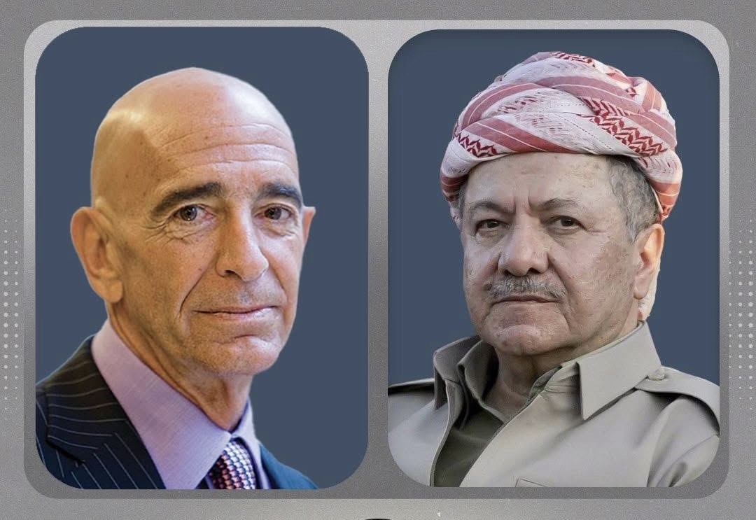ناوەڕۆکی پەیوەندیی تەلەفۆنیی نێوان سەرۆک بارزانی و نێردەی تایبەتی سەرۆکی ئەمەریکا بۆ کاروباری سووریا
