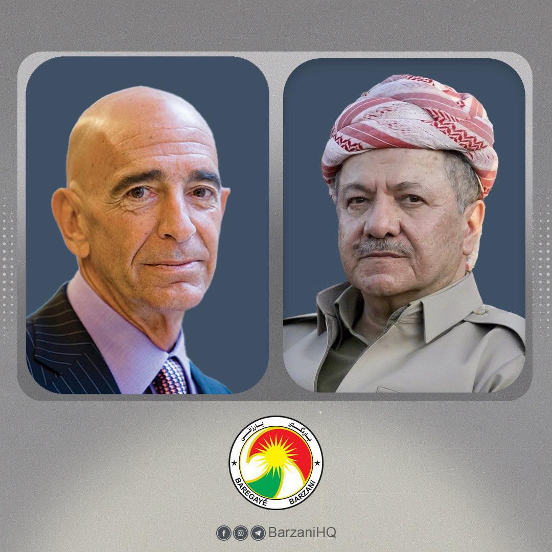 سەرۆك بارزانی و نوێنەری سەرۆكی ئەمەریكا بۆ كاروباری سووریا پەیوەندییەكی تەلەفۆنییان ئەنجام دا