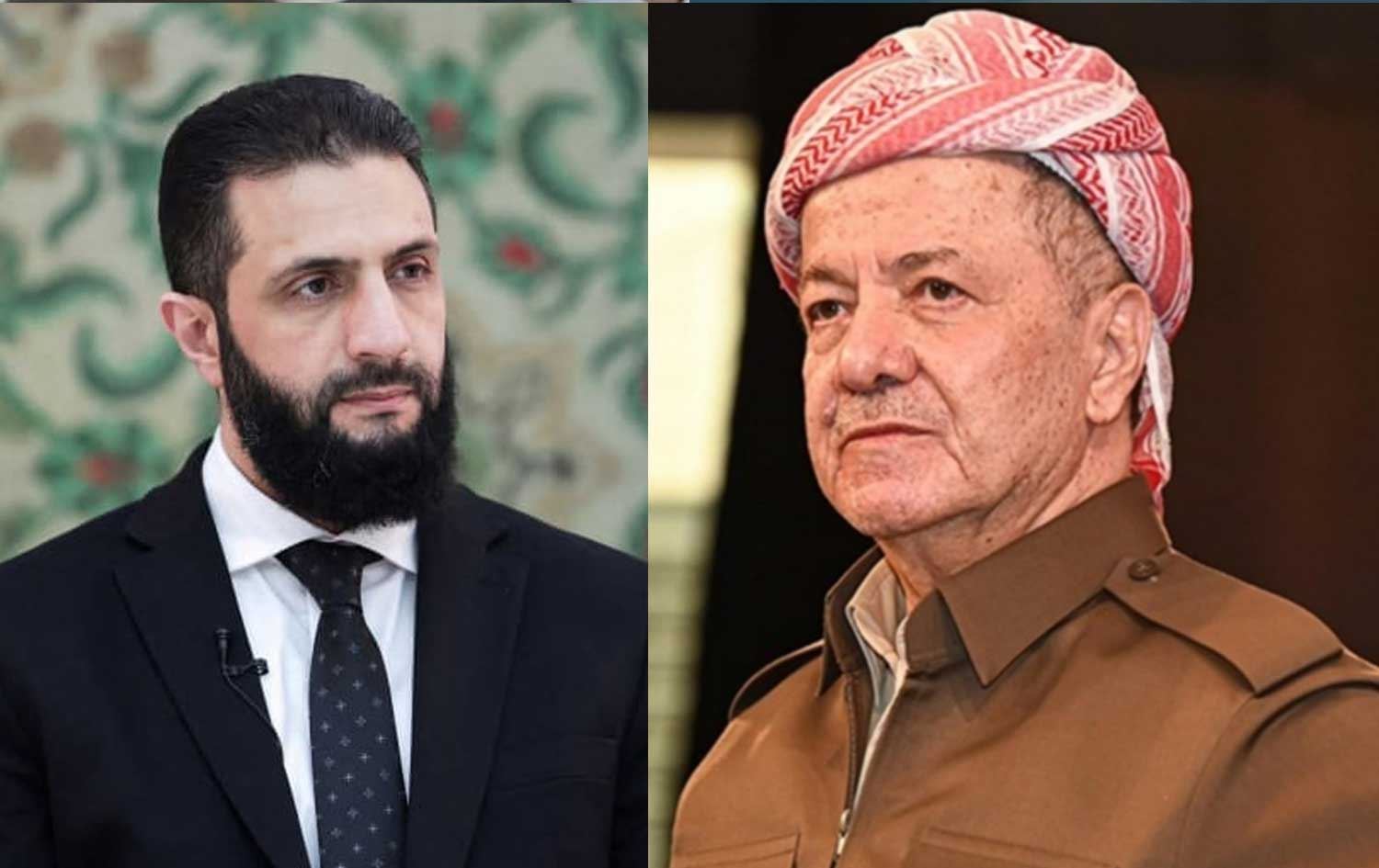 سەرۆک بارزانی پشتیوانیی خۆی بۆ ڕێککەوتنی دیمەشق و هەسەدە دووپاتکردەوە