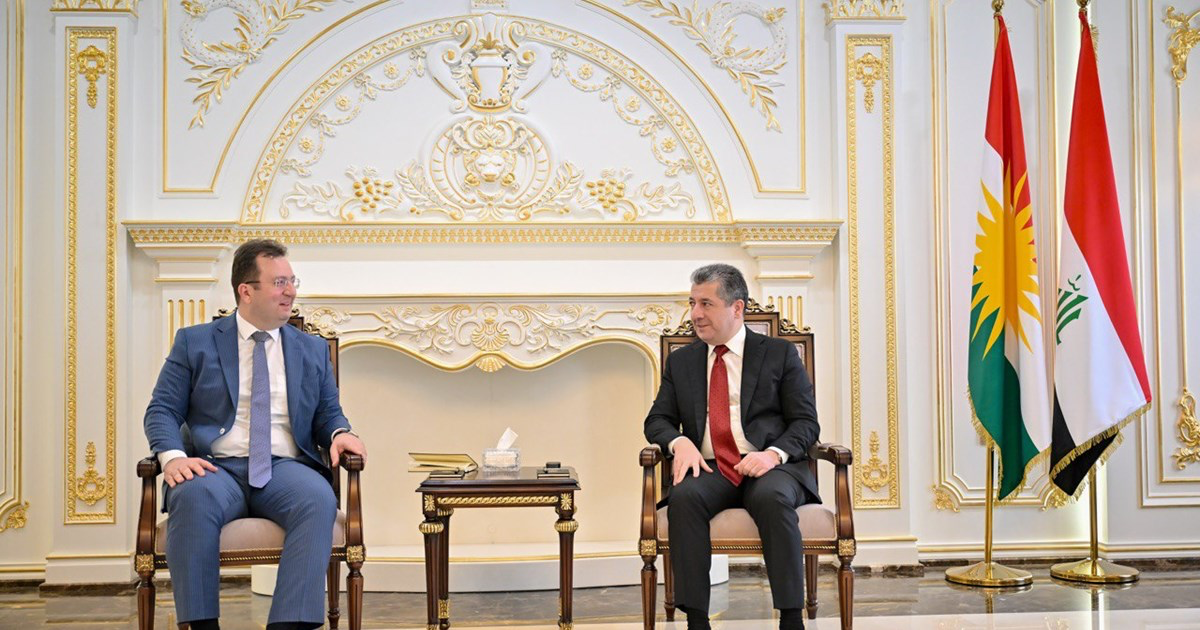 سەرۆکوەزیران پێشوازی لە کونسوڵی گشتیی تورکیا دەکات