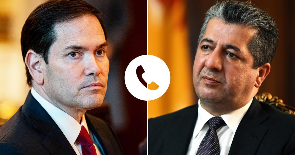 مەسرور بارزانی و وەزیری دەرەوەی ئەمریکا بە تەلەفۆن قسەیان کرد