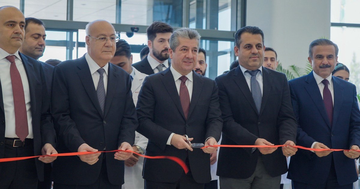 مەسرور بارزانی نەخۆشخانەیەکی لە هەولێر کردەوە