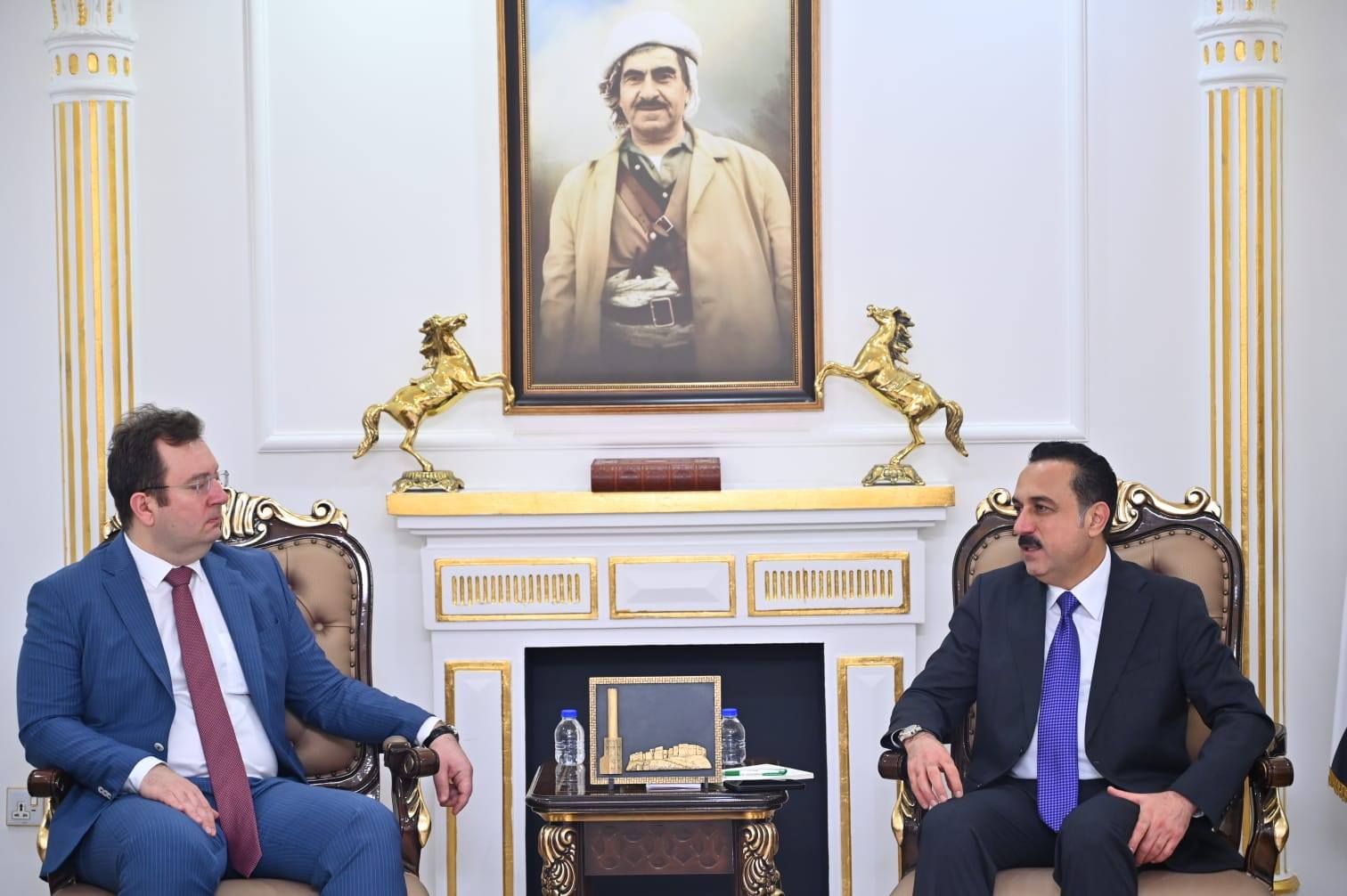 پارێزگاری هەولێر و کونسوڵی تورکیا دۆخی ناوچەکە تاوتوێ دەکەن