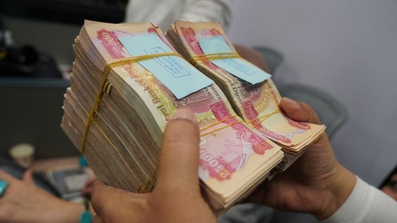 مووچەی مانگی ئایار (5)ـی فەرمانبەرانی هەرێمی کوردستان گەیشت