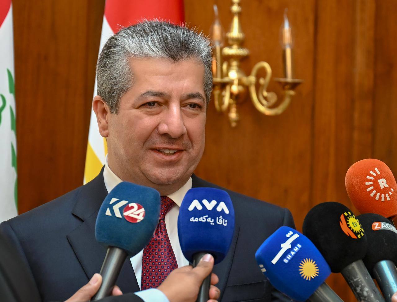 مەسرور بارزانی: بەڵێنمان وەرگرتووە مووچە تێکەڵ بە ململانێکان نەکرێت