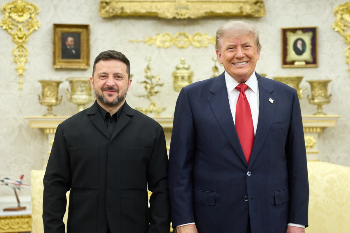 زێلێنسکی و ترەمپ لەبارەی دروستکردنی مووشەکی پاتریۆت کۆبوونەوە