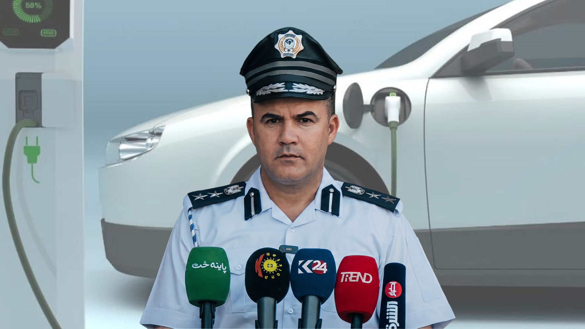 تابلۆی ئۆتۆمبێلە کارەباییەکان دەگۆڕێت تا جیا بکرێنەوە لەوانی تر