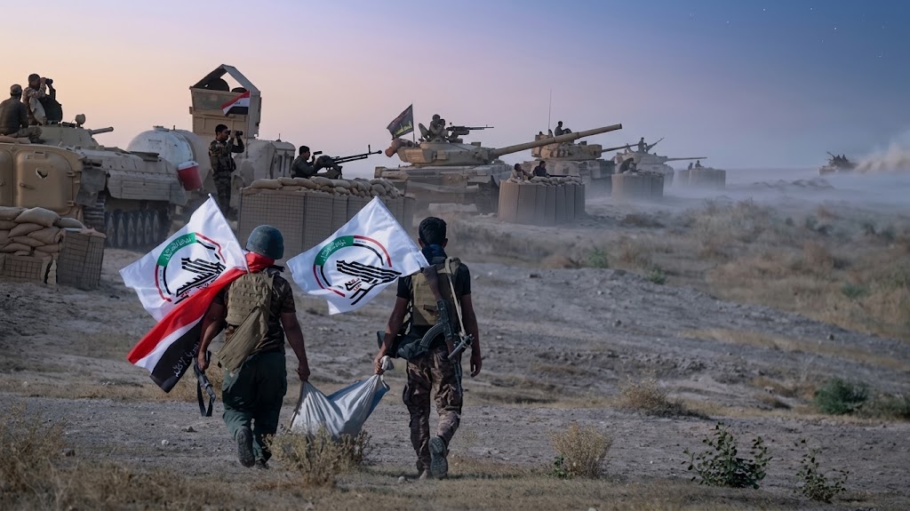 لە خورماتوو هێرش کرایە سەر حەشدی شەعبی